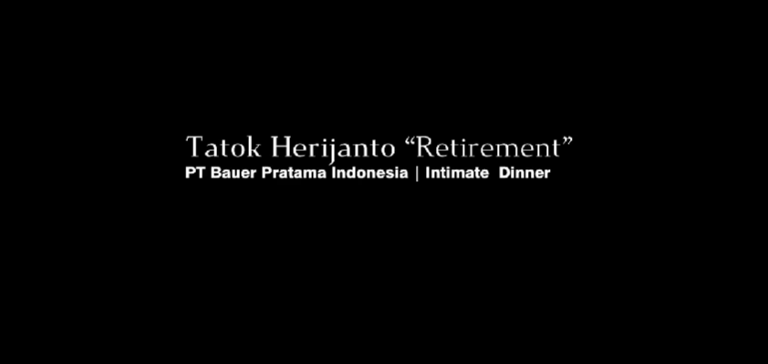 Intimate Dinner PT BAUER Pratama Indonesia Plataran Jakarta